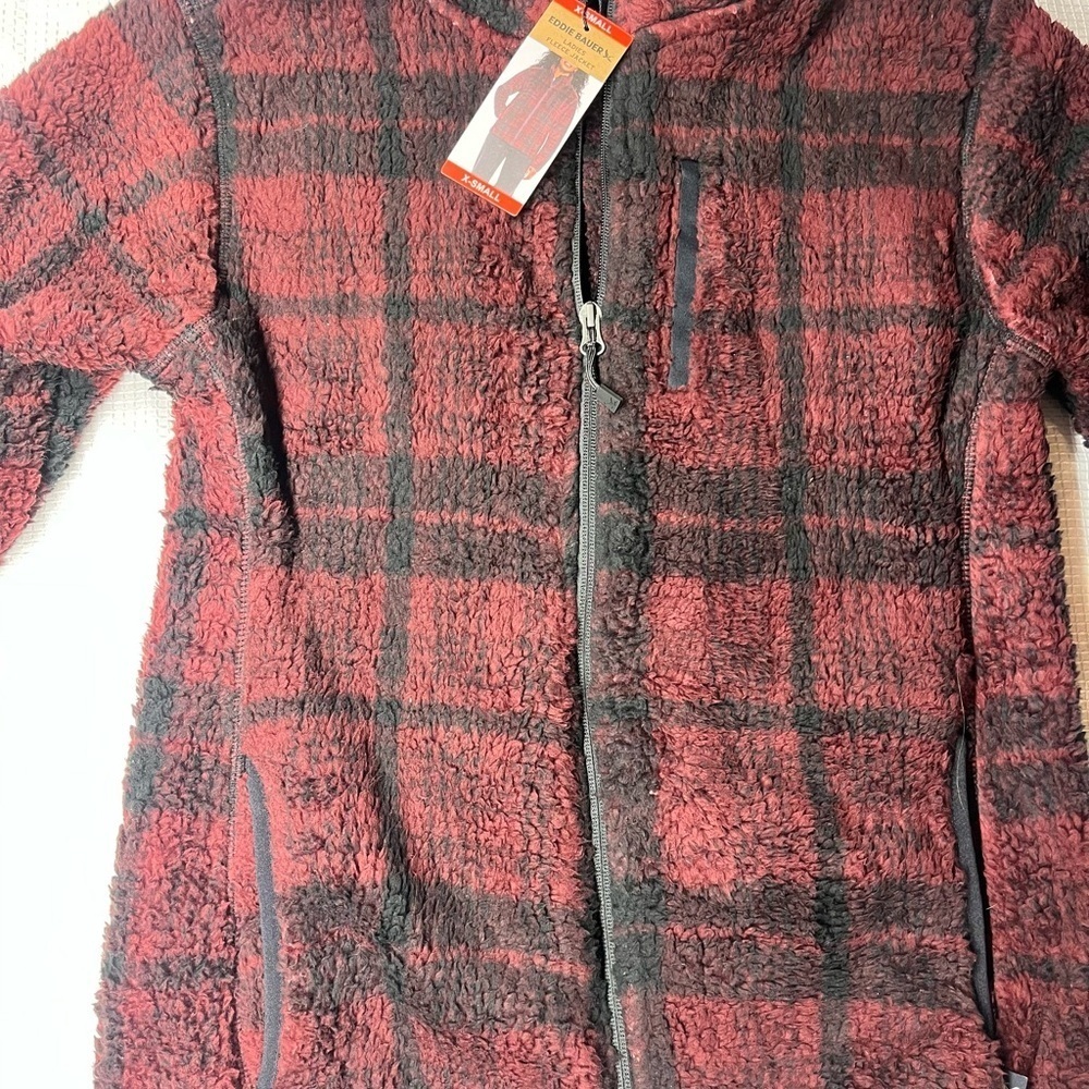Eddie Bauer Ladies Fleece Jacket Sz XS NWT - Picture 2 of 12
